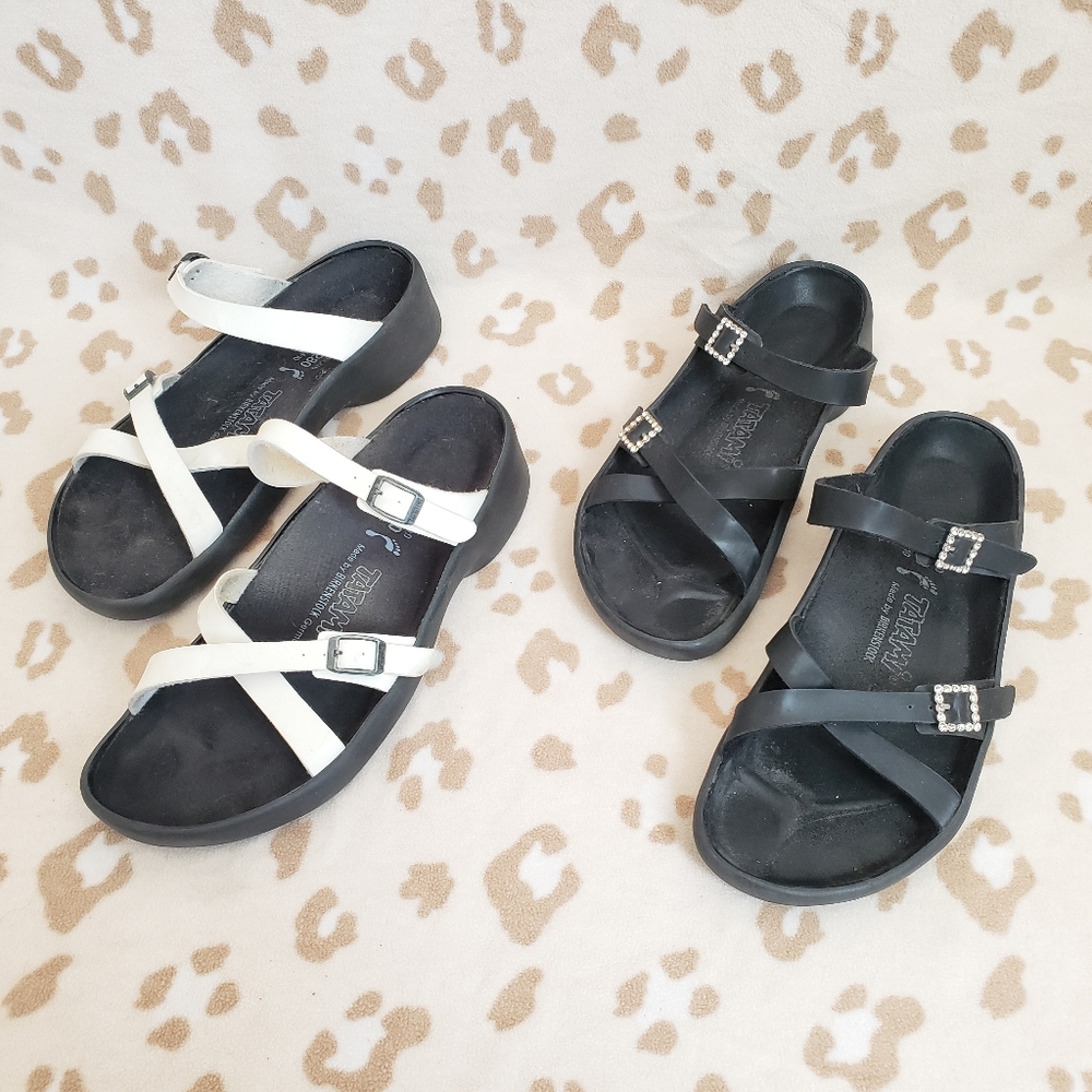 *TWO PAIRS* Tatami by Birkenstock sandals, EU 43 size